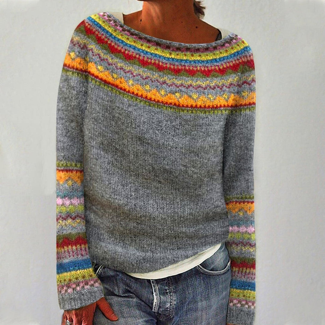 Ernestina™ | Vintage-inspired knitted jumper