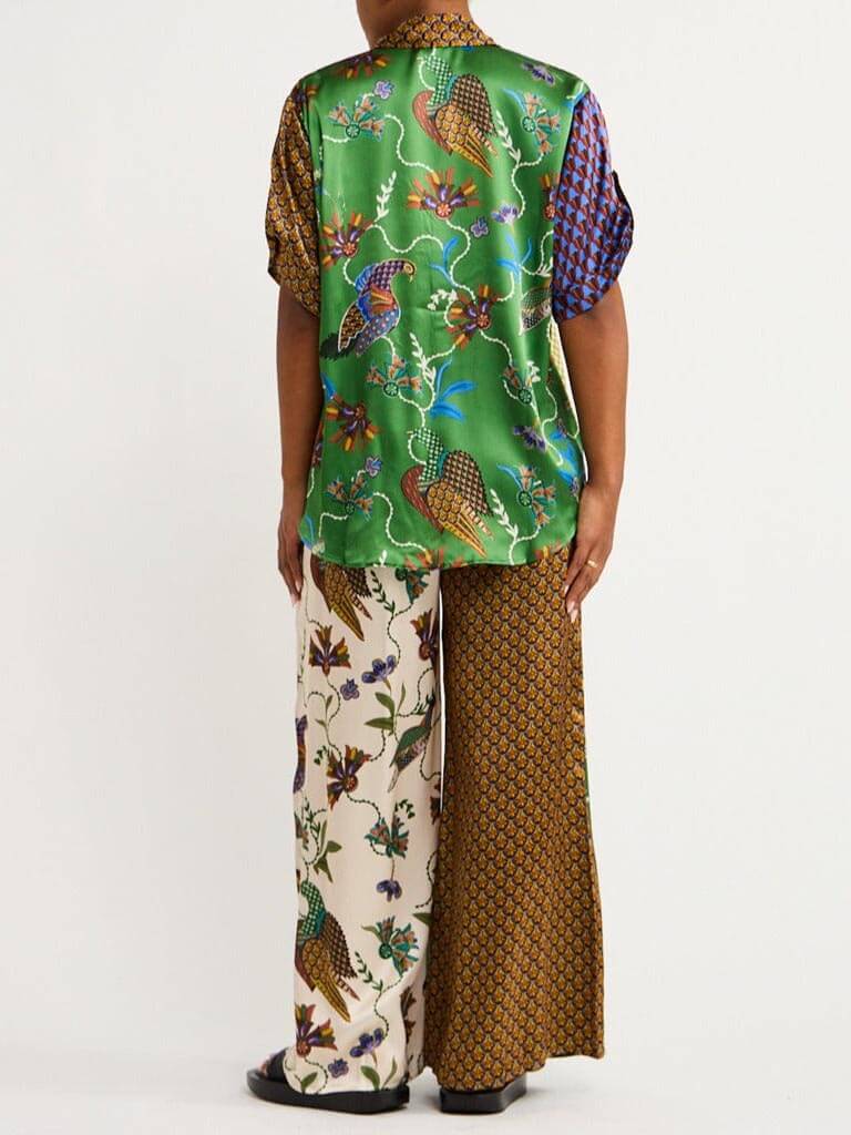 Special Folk Style Printed Loose Pant Set