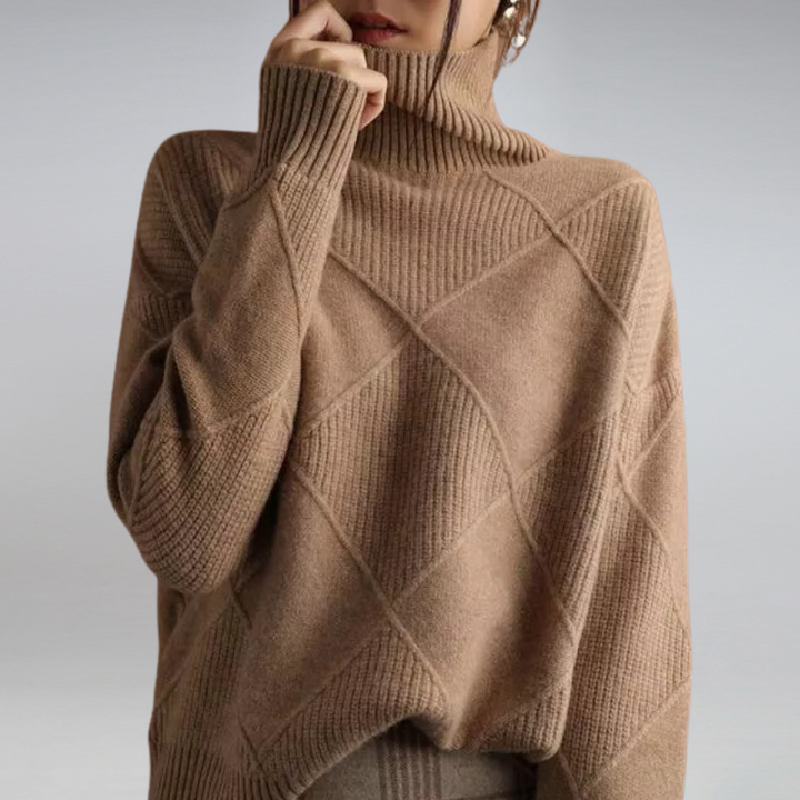 Adelle™ | Comfortable turtleneck jumper