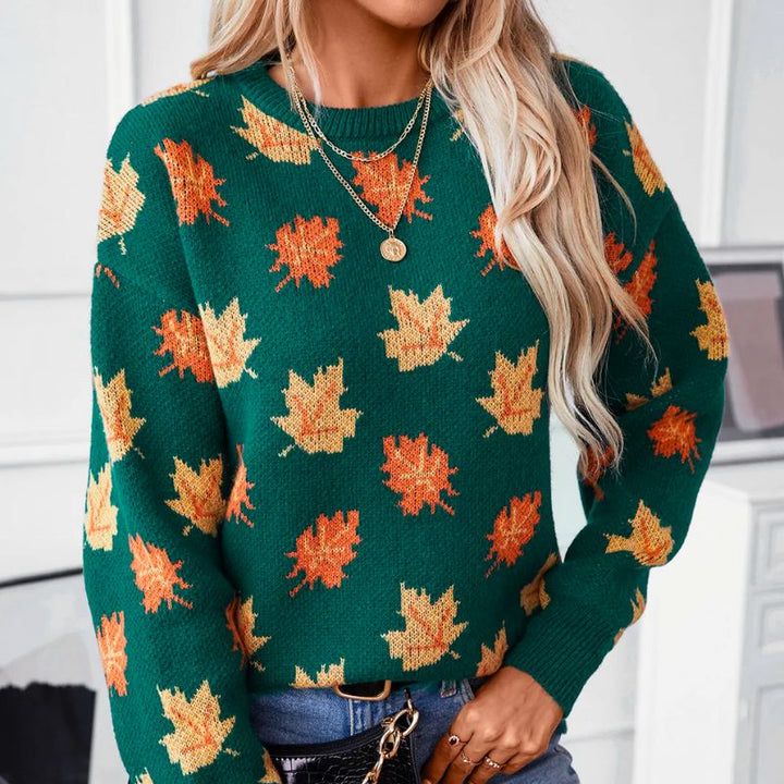 Goldi™ | Cosy autumn knitted jumper