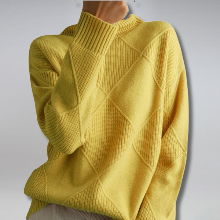 Adelle™ | Comfortable turtleneck jumper