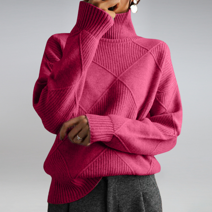 Adelle™ | Comfortable turtleneck jumper