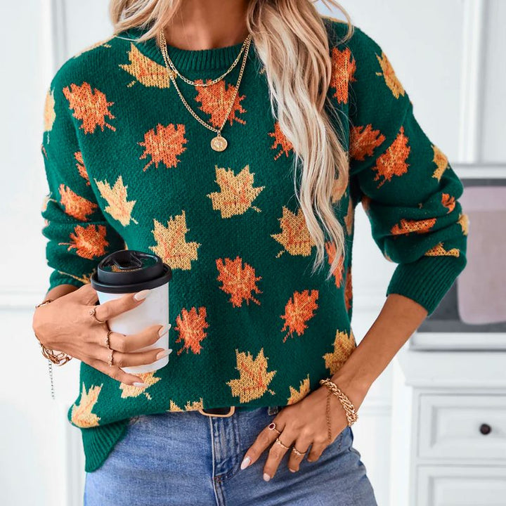 Goldi™ | Cosy autumn knitted jumper