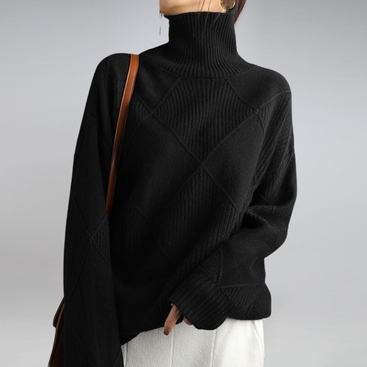 Adelle™ | Comfortable turtleneck jumper
