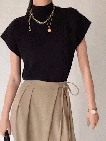 Yule™ | Elegant knitted waistcoat