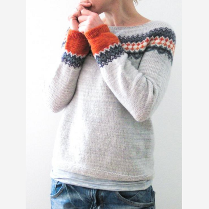 Eugenia™ | Cosy Nordic knitted jumper