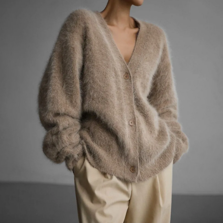 Francie™ | Plush luxury cardigan