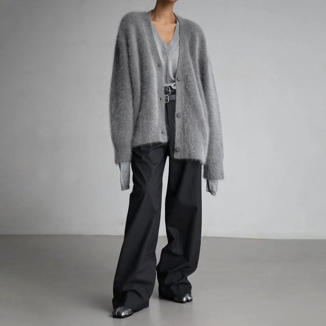 Francie™ | Plush luxury cardigan