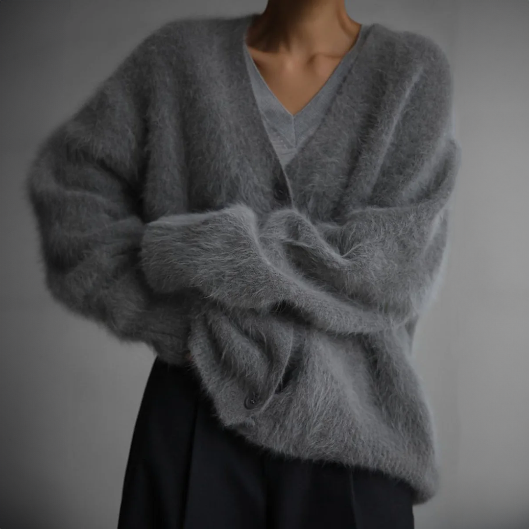 Francie™ | Plush luxury cardigan