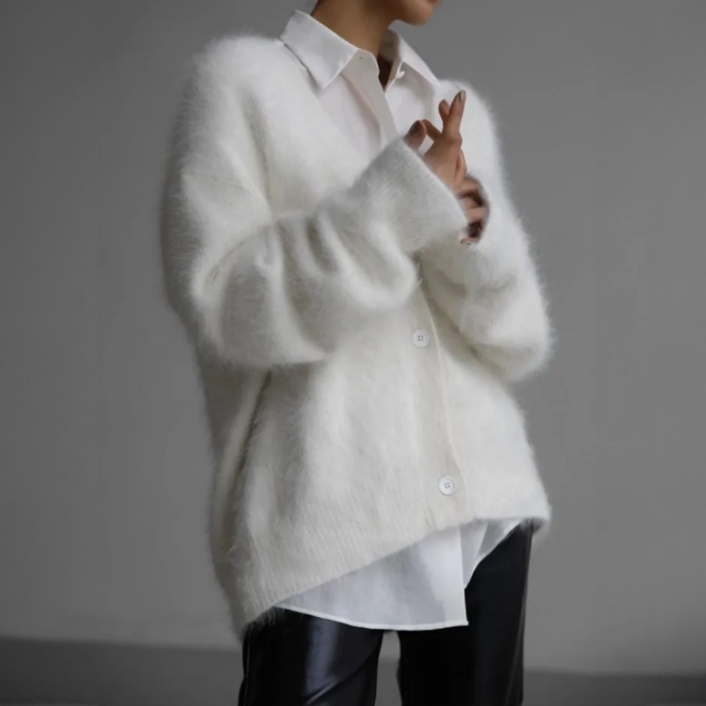 Francie™ | Plush luxury cardigan