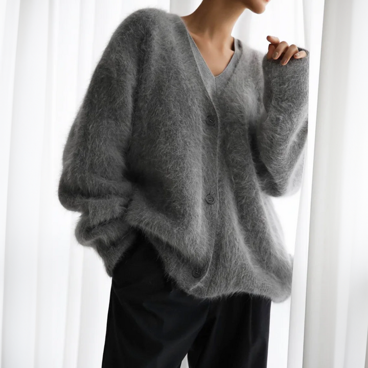 Francie™ | Plush luxury cardigan