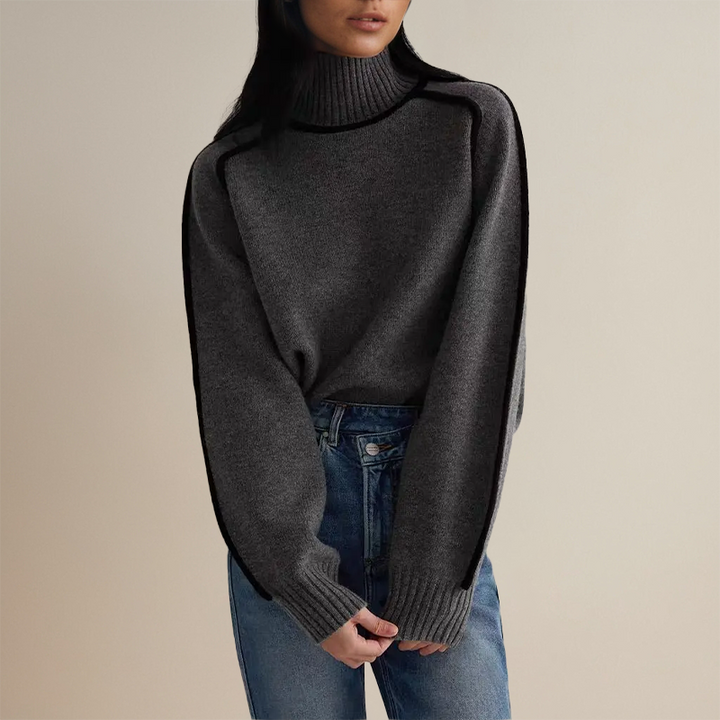 Koryn™ | Luxurious turtleneck jumper