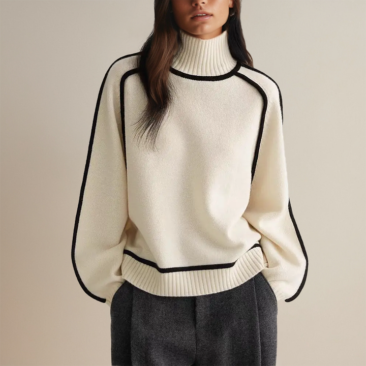 Koryn™ | Luxurious turtleneck jumper